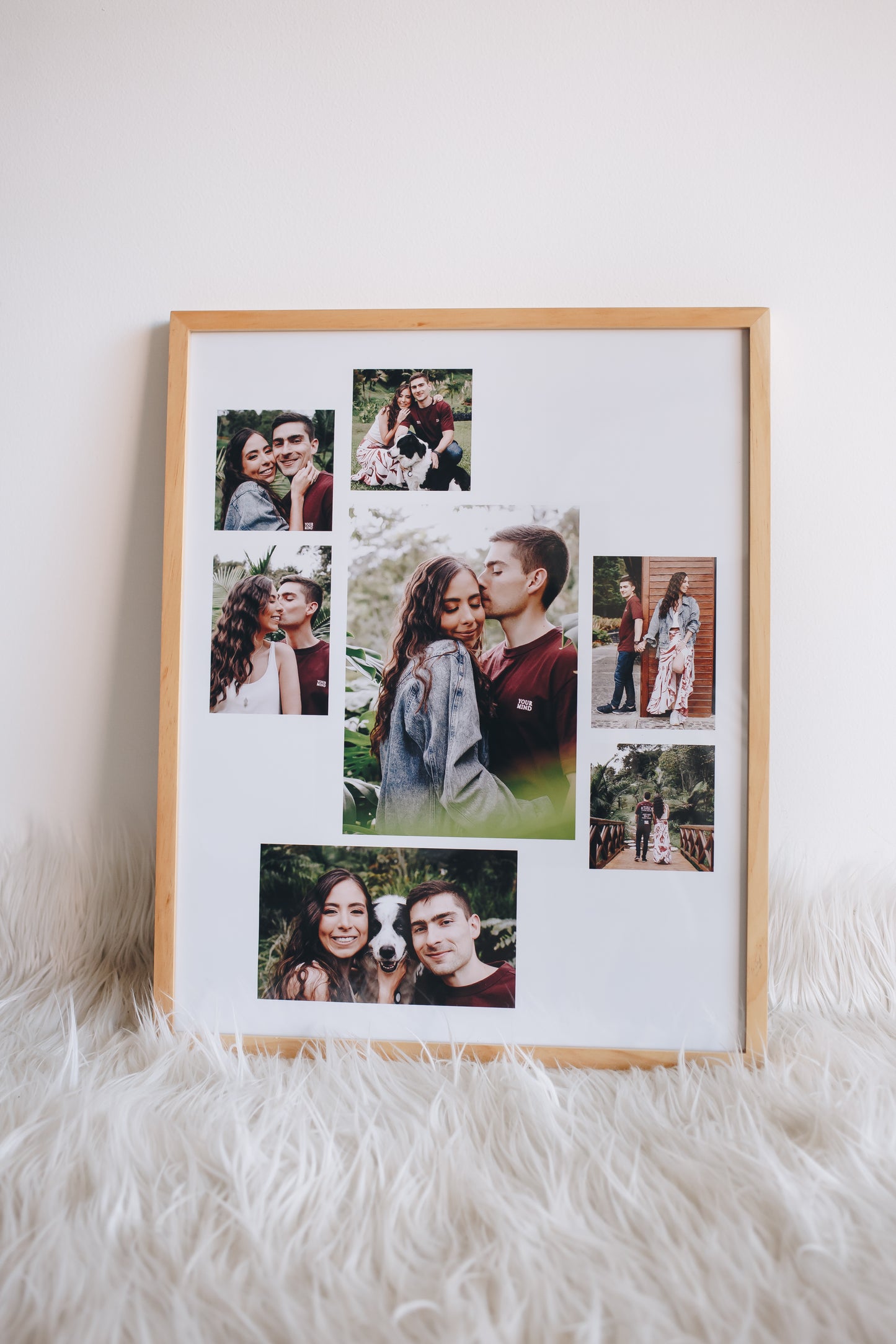 Cuadro madera COLLAGE 40x50cm