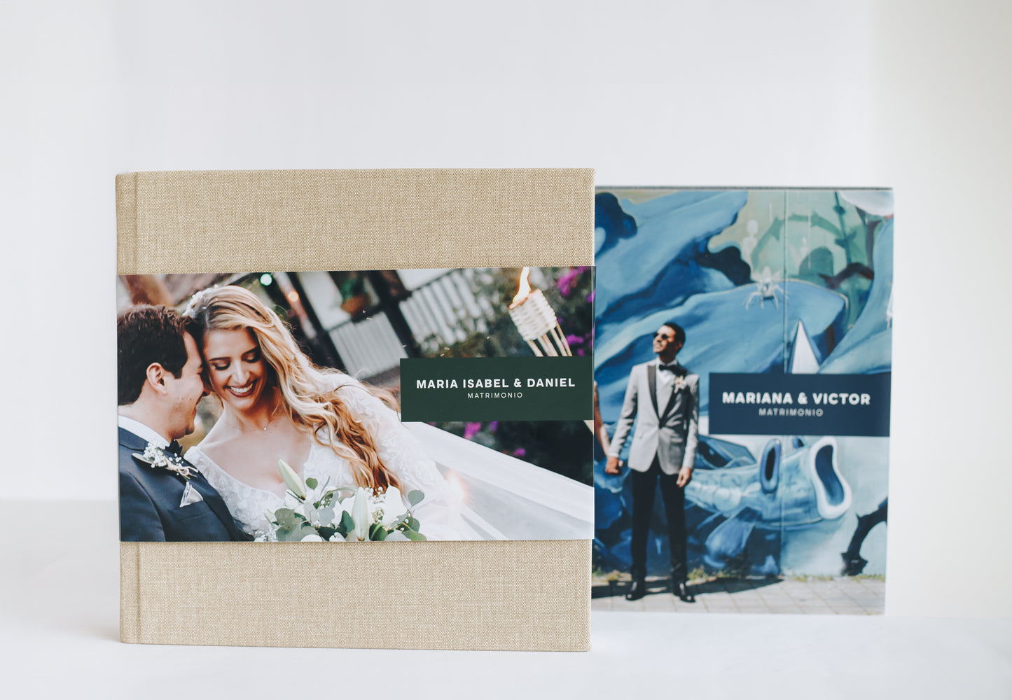 Álbum (layflat) de Matrimonio Portada Dura en Tela